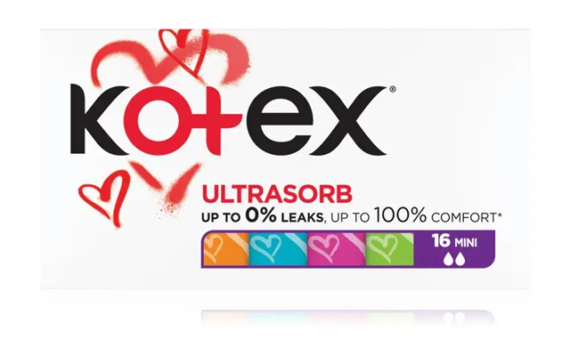 Kotex Ultra Sorb Mini Swabs 16 Pieces product image