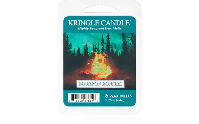 Kringle Candle Bourbon Bonfire Lamp Wax Aromatica 64 G product image