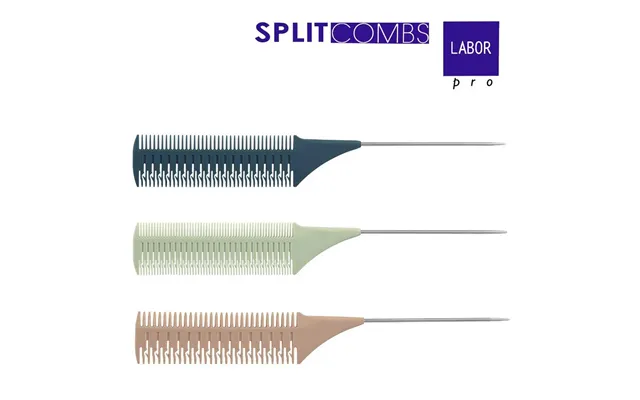 Labor Set Of 3 Combs For Selecting Locks