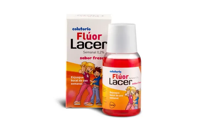 Lacer Fluoride 0.2 Strawberry Mouthwash 100ml