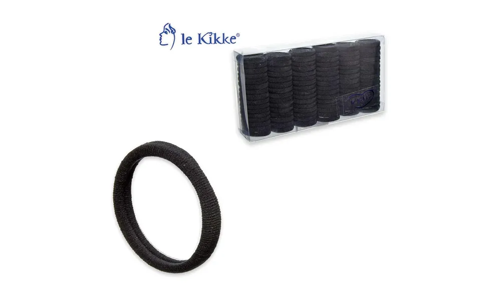 Le Kikke Elastic Tube D. 3,5 Black Box 96 Pcs.