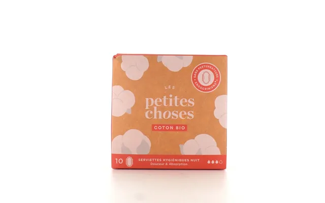 Les Petites Choses Organic Night Sanitary Pads X10 product image