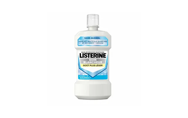 Listerine Mouthwash Whiteness Care Mint 500ml product image