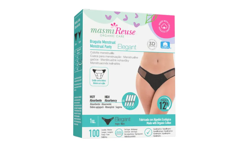 Masmi Menstrual Cycle Panties - Elegant, S