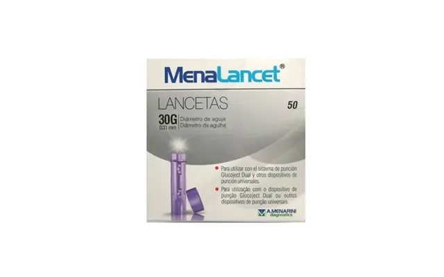 Menalancet 30g 50 Lancets product image