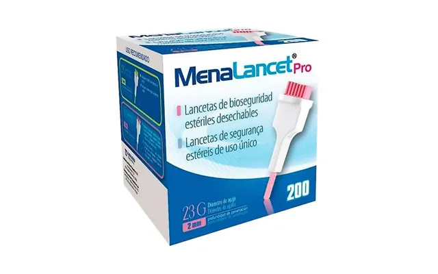 Menarini Menalancet Pro 23g 200 Lancets product image