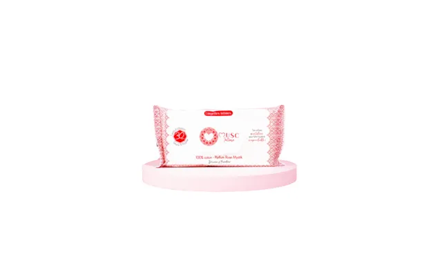 Musc Intimo Intimate Wipes 100% Cotton Rose Scent Mystik X30