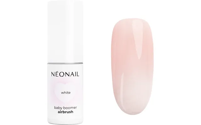 Neonail Baby Boomer Colored Nail Powder - White product image
