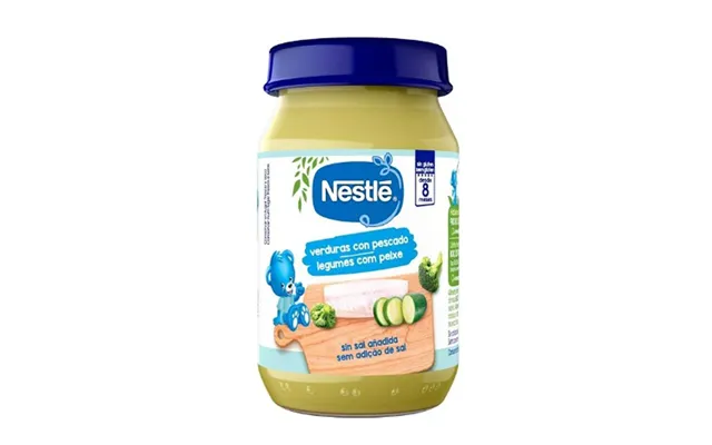 Nestlé Vegetable Jar With Fish 8 Months 190g