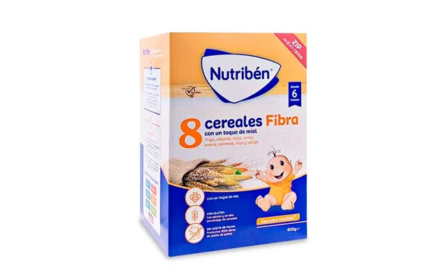 Nutribén 8 Cereals And Honey Fiber 600g