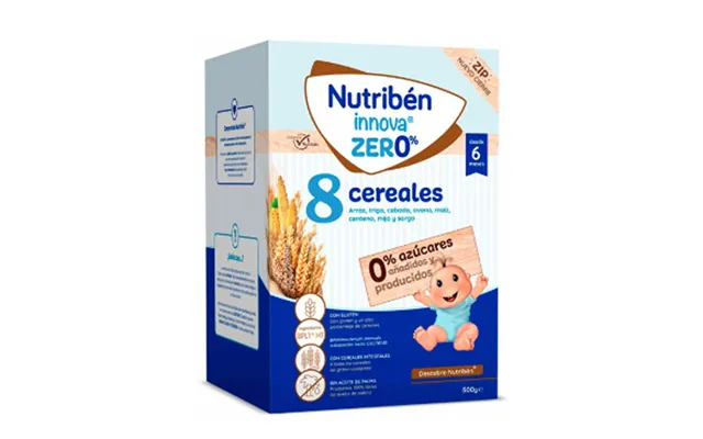 Nutribén Innova 8 Cereals 0% 1 Pack 500 G