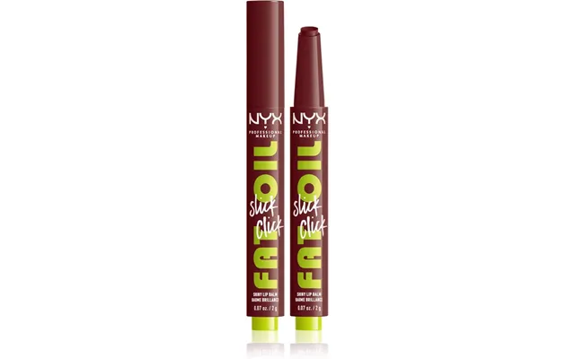 Nyx Professional Makeup Fat Oil Slick Click Tinted Lip Balm Color 11 In A Mood 2 G
