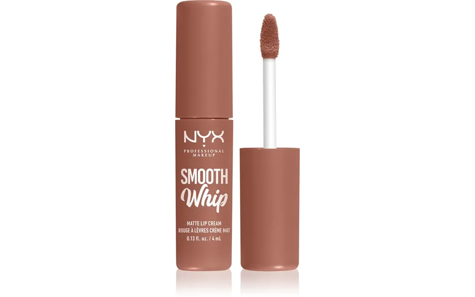Nyx Professional Makeup Smooth Whip Matte Velvet Effect Lipstick Smoothing Effect Color 01 Pancake Stacks 4 Ml