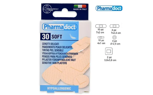 Pharmadoct Assorted Tnt Plasters 30 Pieces product image