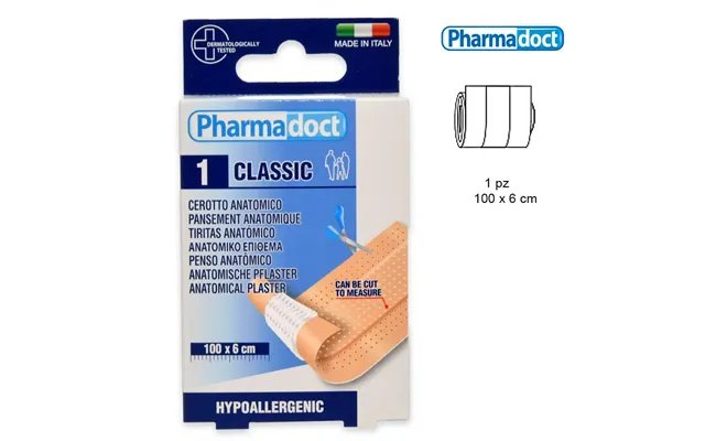 Pharmadoct Classic Anatomical Plaster 100 X 6 Cm product image