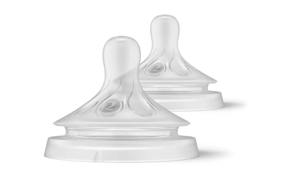 Philips Avent Natural Response 2 Bottle Teat 0 Months Slow Flow 2 Pieces