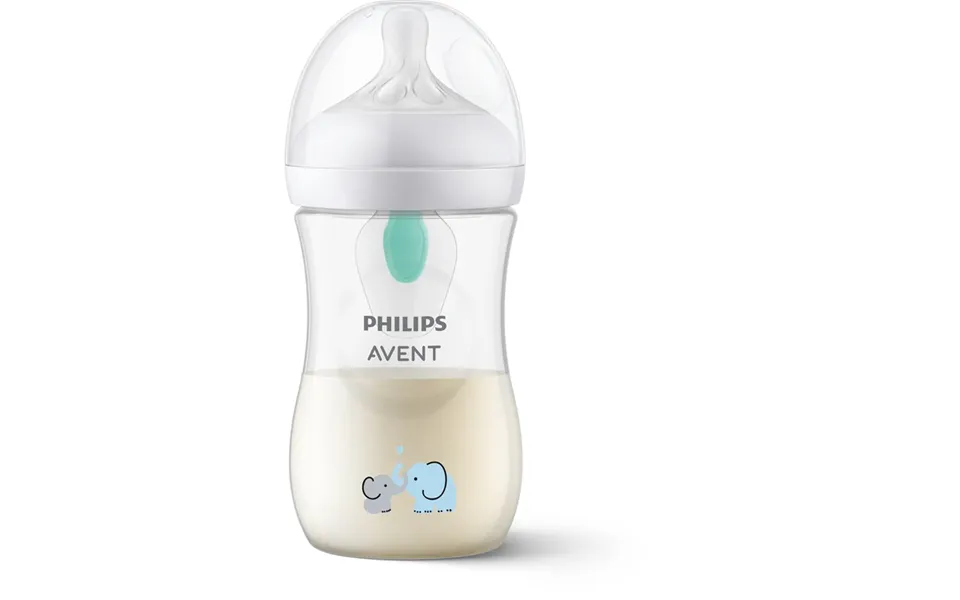 Philips Avent Natural Response Airfree Vent Bottle 1 Month Elephant 260 Ml