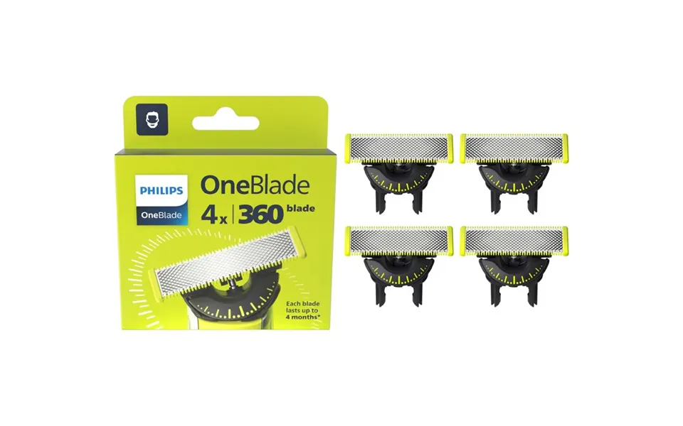 Philips Oneblade 360 Qp440 50 Replacement Blades 4pcs