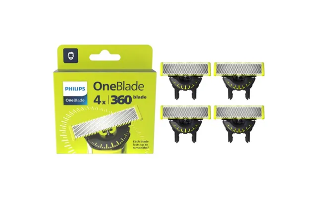 Philips Oneblade 360 Qp440 50 Replacement Blades 4pcs