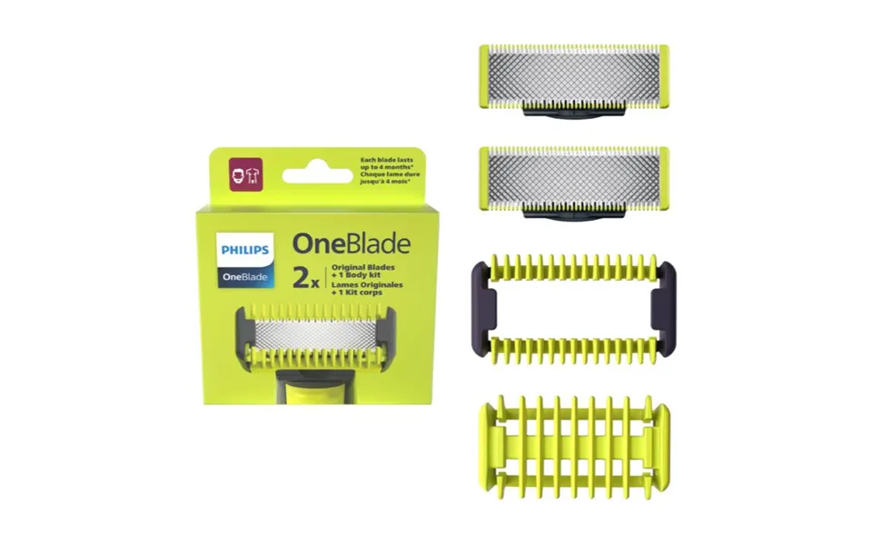 Philips Oneblade Face & Body Kit Qp620 50 - Replacement Head