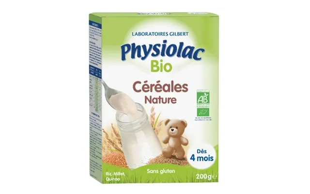 Physiolac Bio Natural Cereals From 4 Months 200g
