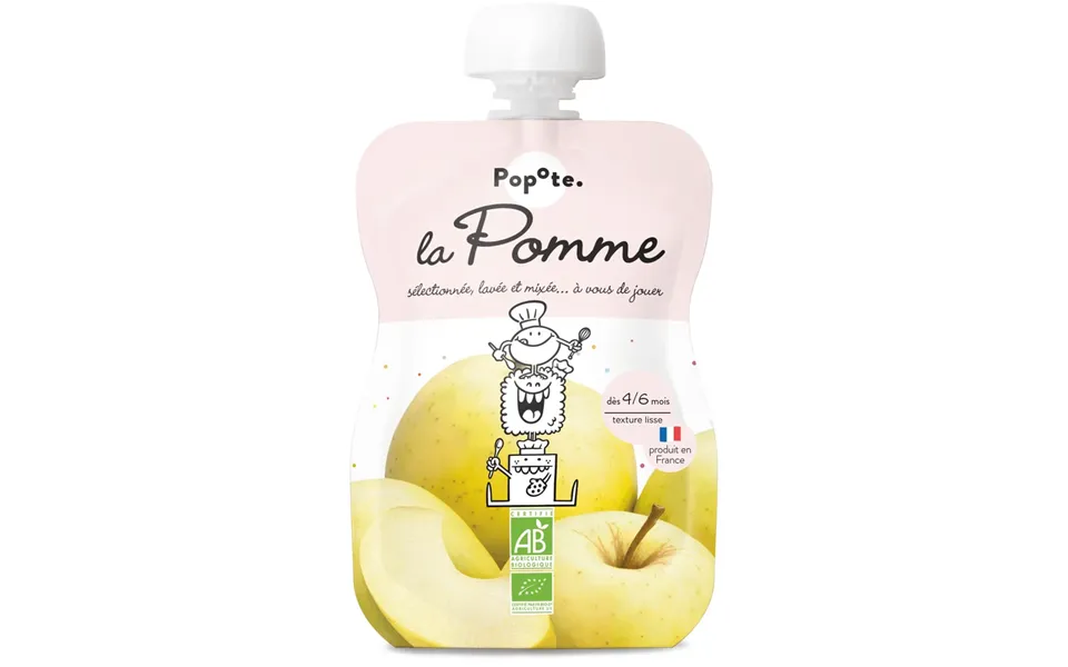 Popote La Pomme - From 4 Months