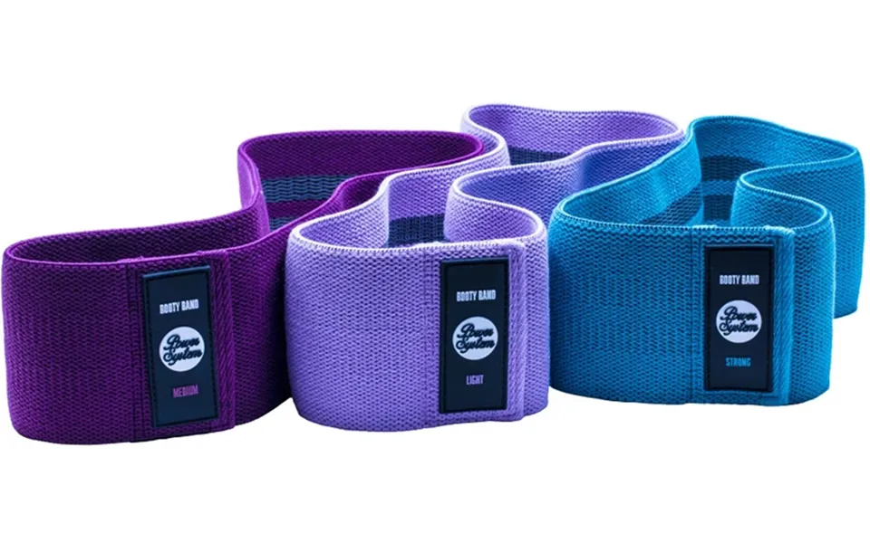 Power System Booty Band Set 3-piece Fitness Resistance Band Set