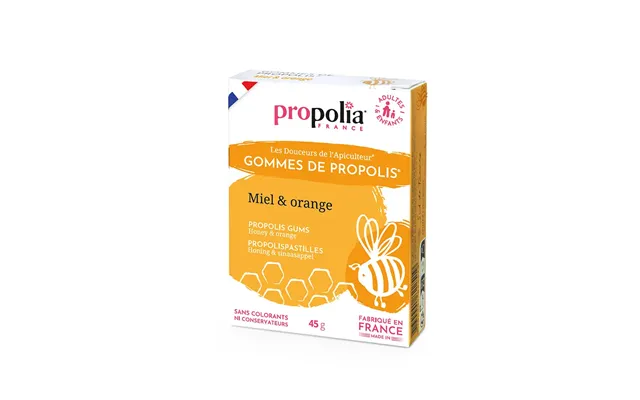 Propolia Propolis Honey And Orange Sweets 45g product image