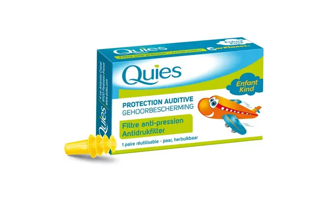 Quies Hearing Protection Pressure Filter Child 1 Pair