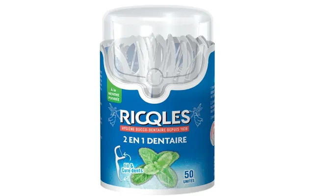 Ricqles Dental Floss 2 In 1 - 50 Units Juvasante product image