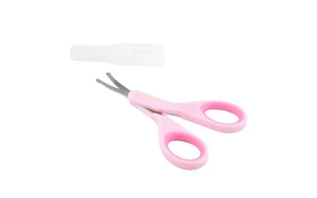 Safety Nail Scissors Chicco Bambino For Newborns Pink product image