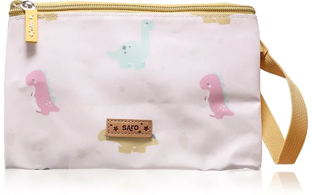 Saro Baby Lunch Bag For Snack Mustard 14.5x21.5 Cm