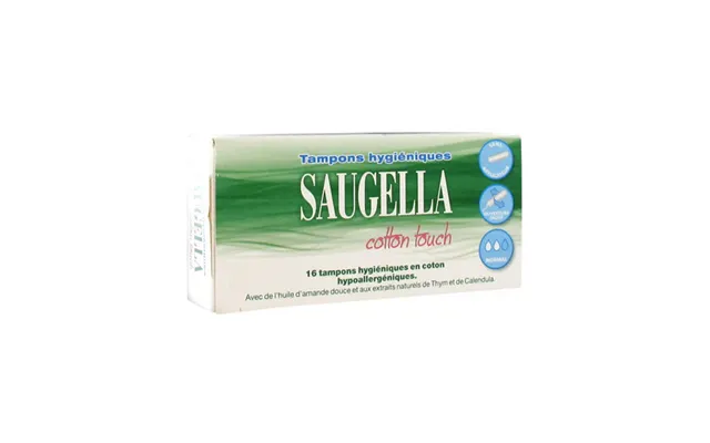 Saugella Cotton Touch Hygienic Swabs Normal X16 product image