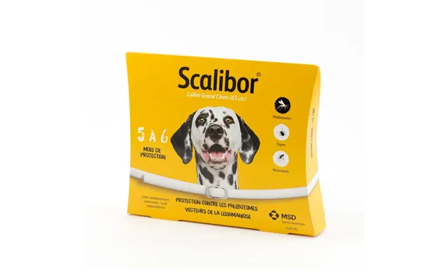 Scalibor Anti-parasite Collar For Large Dogs - Length 65cm