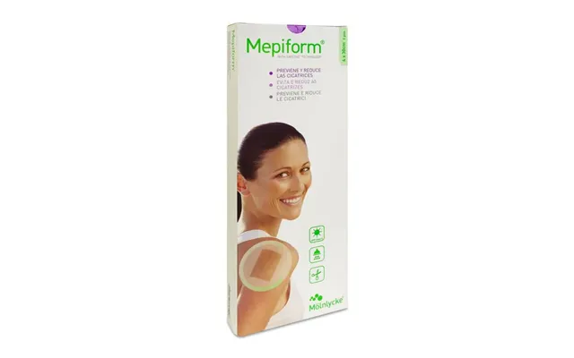 Scar Reducing Silicone Gel Sheets Mepiform 4x30 Cm 5 Pcs product image