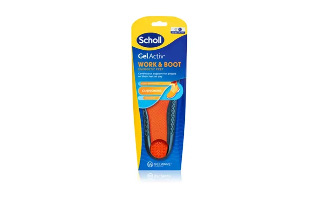 Scholl Gelactiv Insole Work & Boot Insoles 1 Pair
