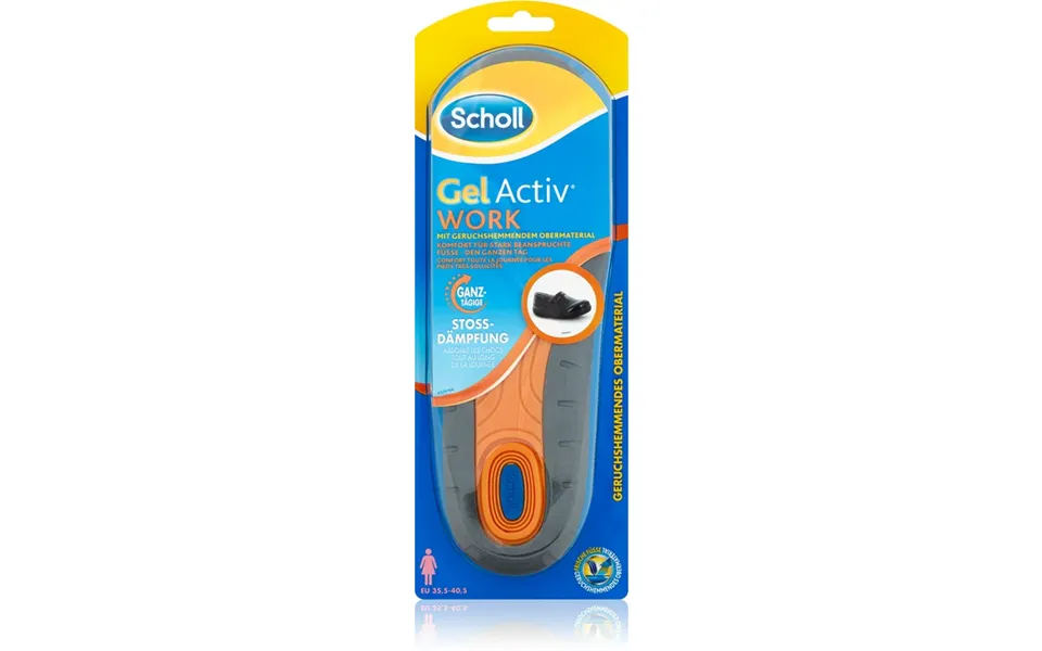 Scholl Gelactiv Insole Work Insoles 1 Pair