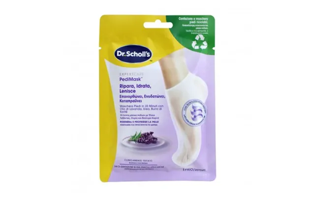 Scholl Pedimask Moisturizing Foot Mask - Lavender product image