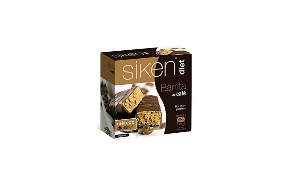 Siken Vanilla And Caramel Energy Bars 5 Units