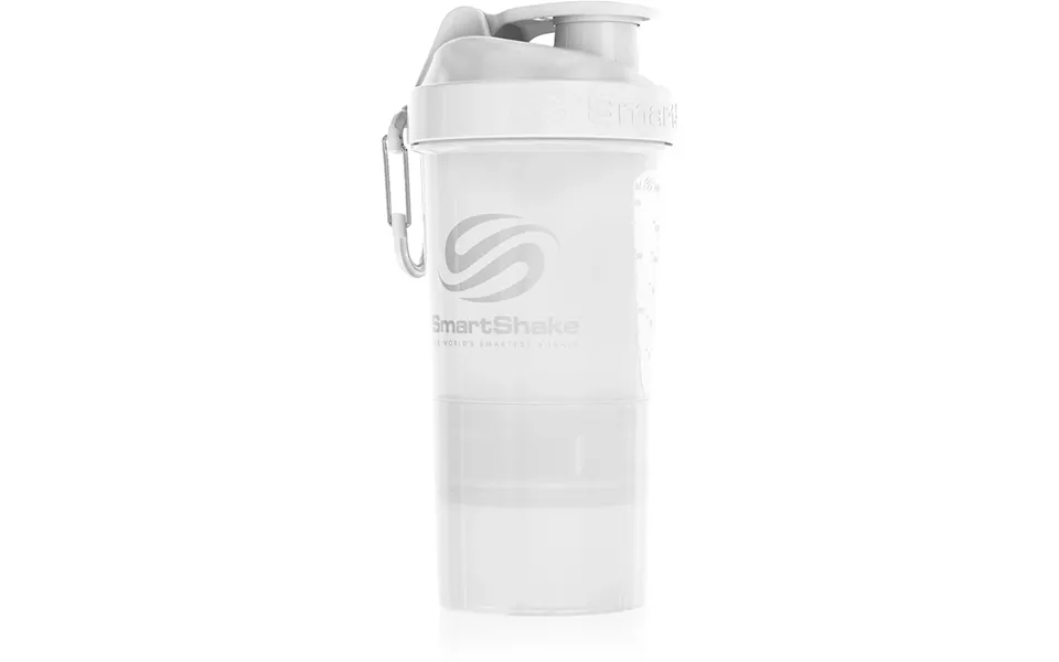 Smartshake Original2go Sports Shaker Container - Pure White