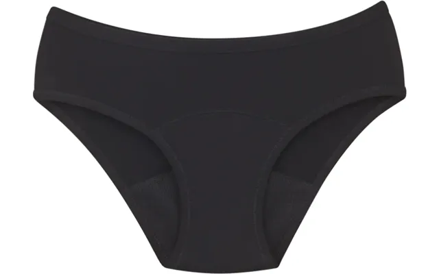 Snuggs Period Classic Heavy Flow Black Menstrual Panties Fabric For Heavy Periods Size S