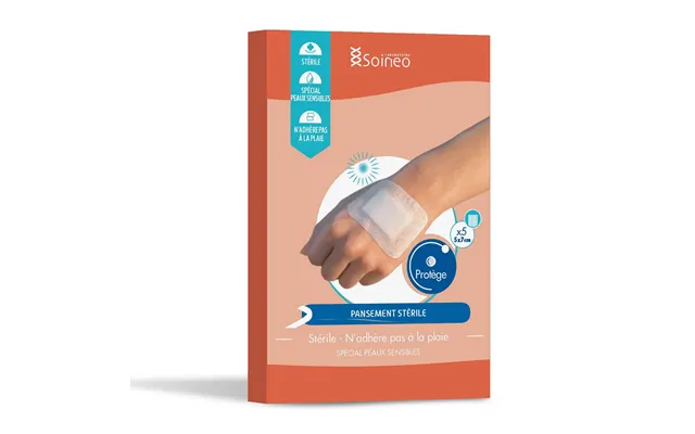 Soineo Sterile Non-woven Adhesive Plasters 5cmx7cm Special For Sensitive Skin X5 product image