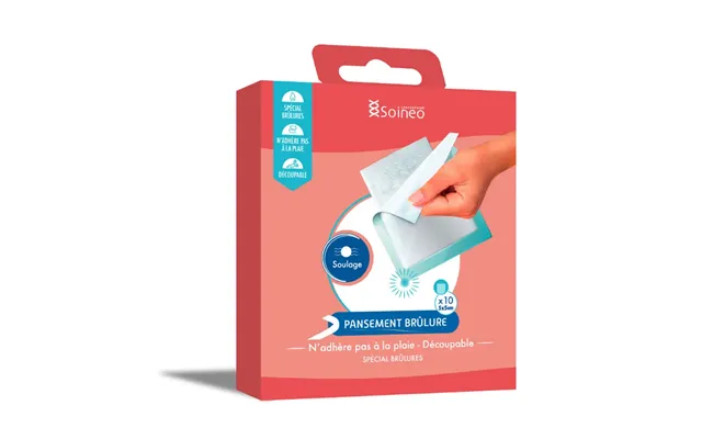 Soineo Sterile Vaseline Plasters 5x5cm X10 product image