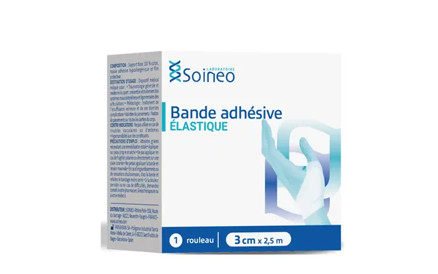 Soineo Strap Elastic Adhesive Band 2.5mx3cm product image
