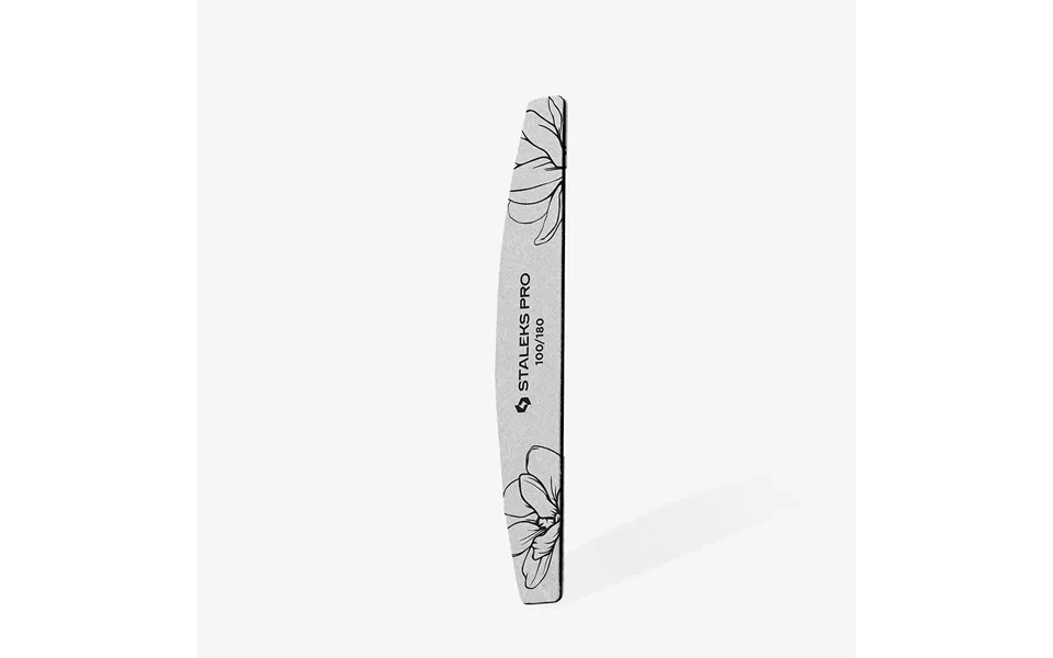 Staleks Half Moon Mineral Nail File Expert 40 100 180 - Mineral Nail File 25 Pieces