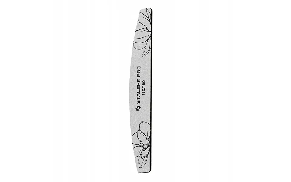 Staleks Mineral Nail File Expert 40 150 180 Mineral Crescent Nail File 25 Pieces