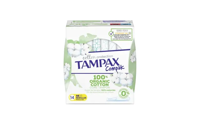 Swabs Tampax Cotton Protection Compak Regular X14 product image