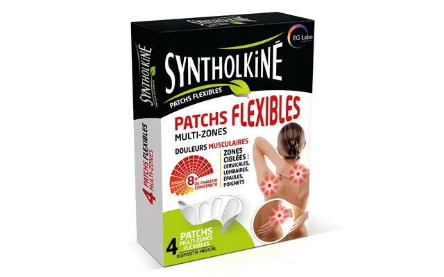 Synthol Syntholkiné Flexible Patches Multi-zone Muscle Pain X4 product image