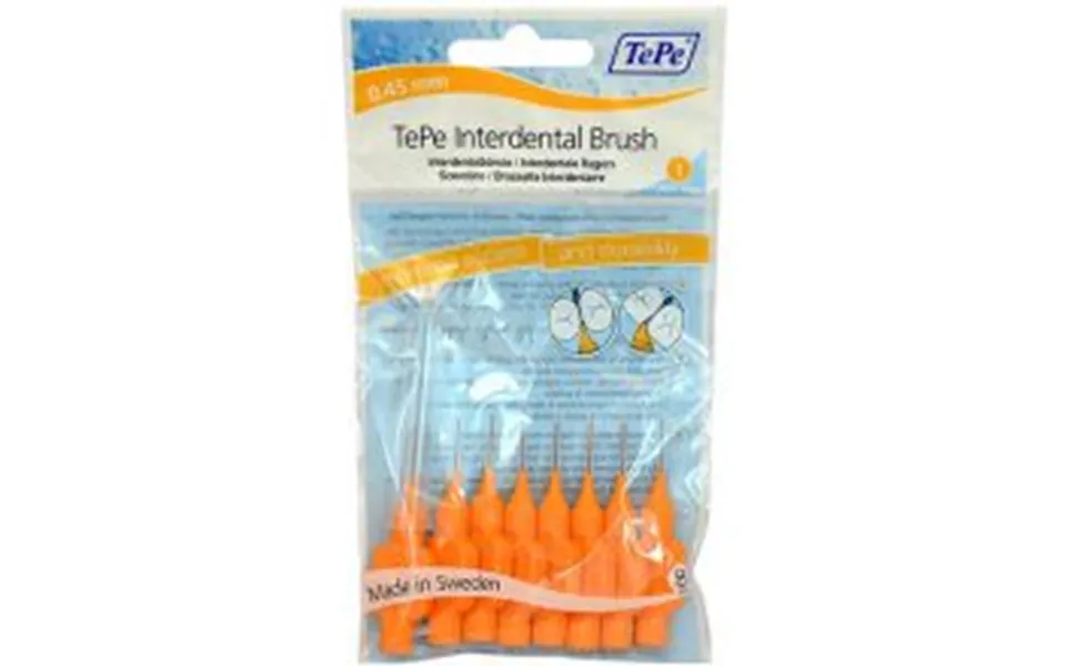 Tepe Regular Interdental Brushes 0.45mm Orange 8pcs