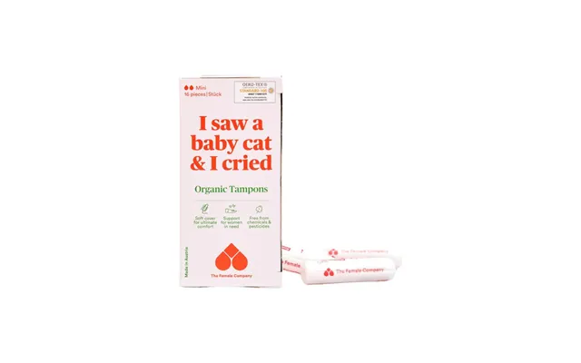 The Female Company Organic Tampons - Mini 16 Pieces product image